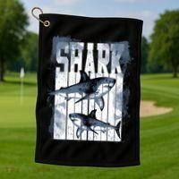 Shark Golf Towel thumb 1