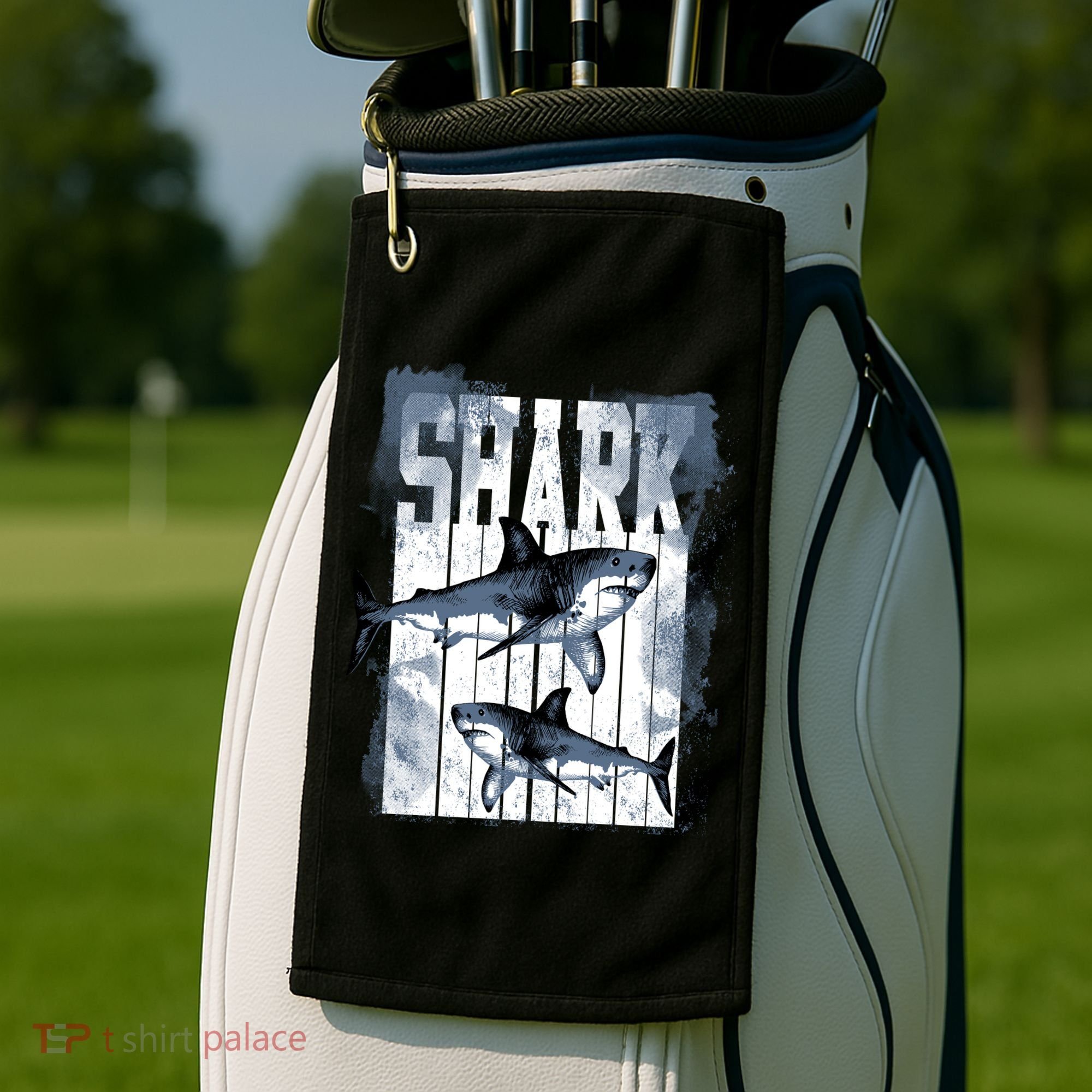 Shark Golf Towel