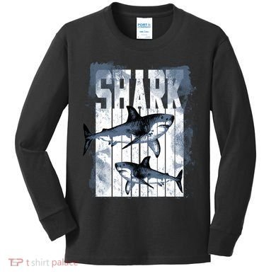 Shark Kids Long Sleeve Shirt