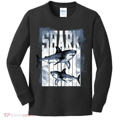 Shark Kids Long Sleeve Shirt