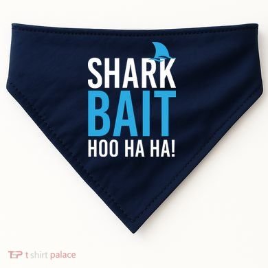 Shark Bait Ho Ha Ha USA-Made Doggie Bandana