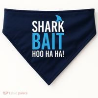 Shark Bait Ho Ha Ha USA-Made Doggie Bandana thumb 0