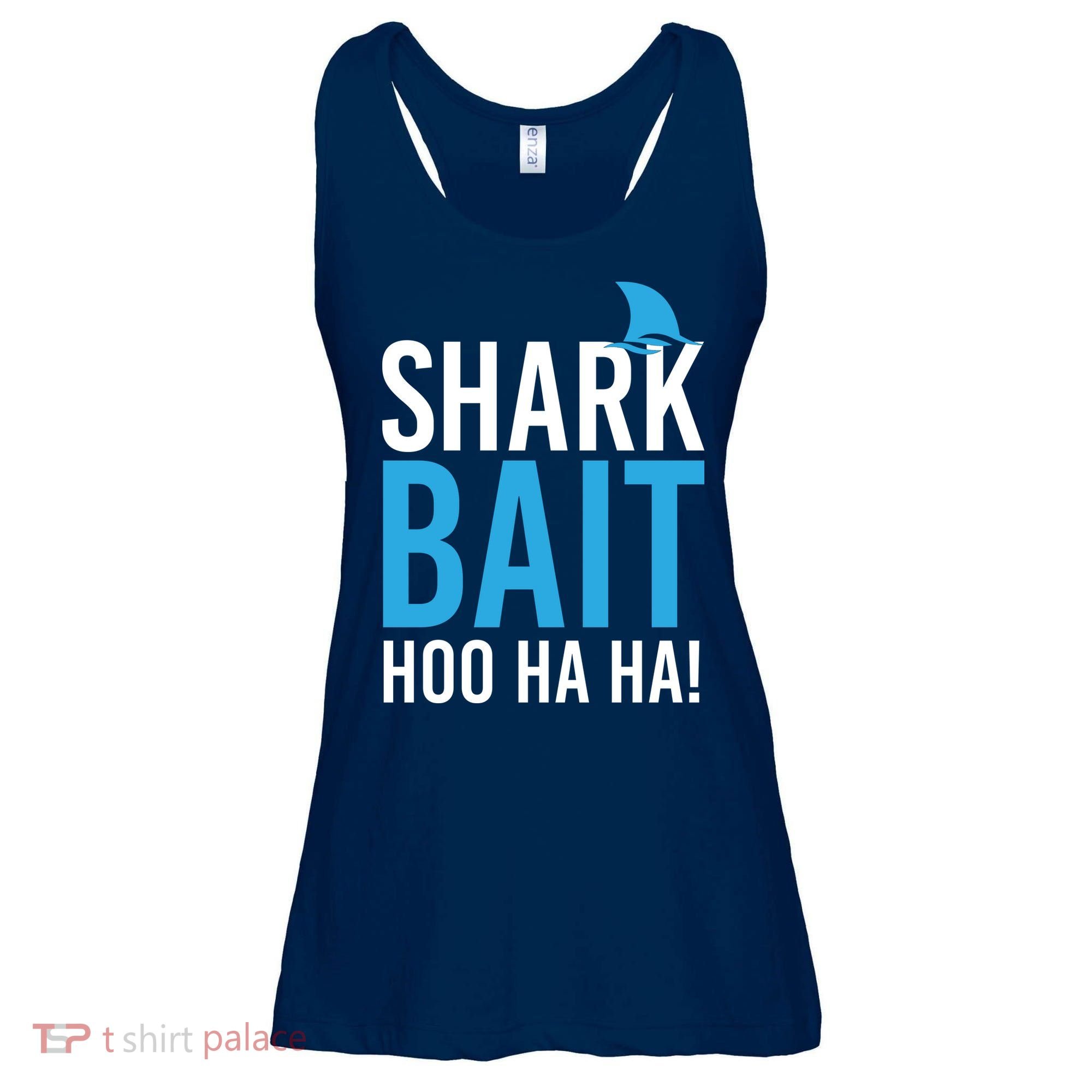 Shark Bait Ho Ha Ha Ladies Essential Flowy Tank