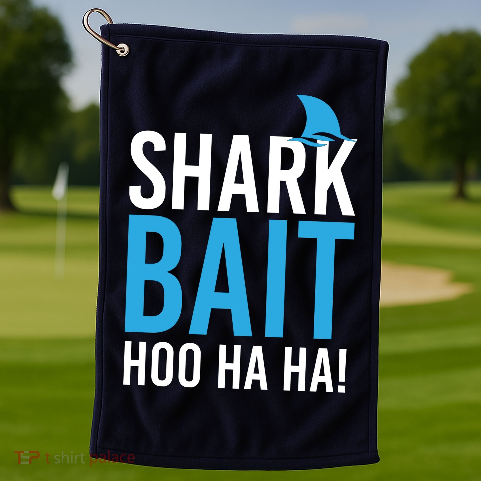 Shark Bait Ho Ha Ha Golf Towel
