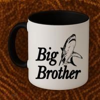 Shark Big Brother Logo Coffee Mug thumb 2