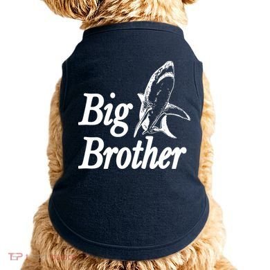 Shark Big Brother Logo Doggie Tank