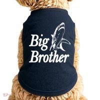Shark Big Brother Logo Doggie Tank thumb 0