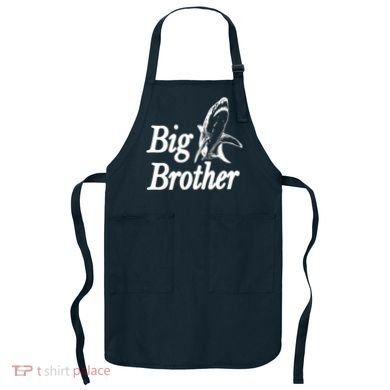 Shark Big Brother Logo Apron