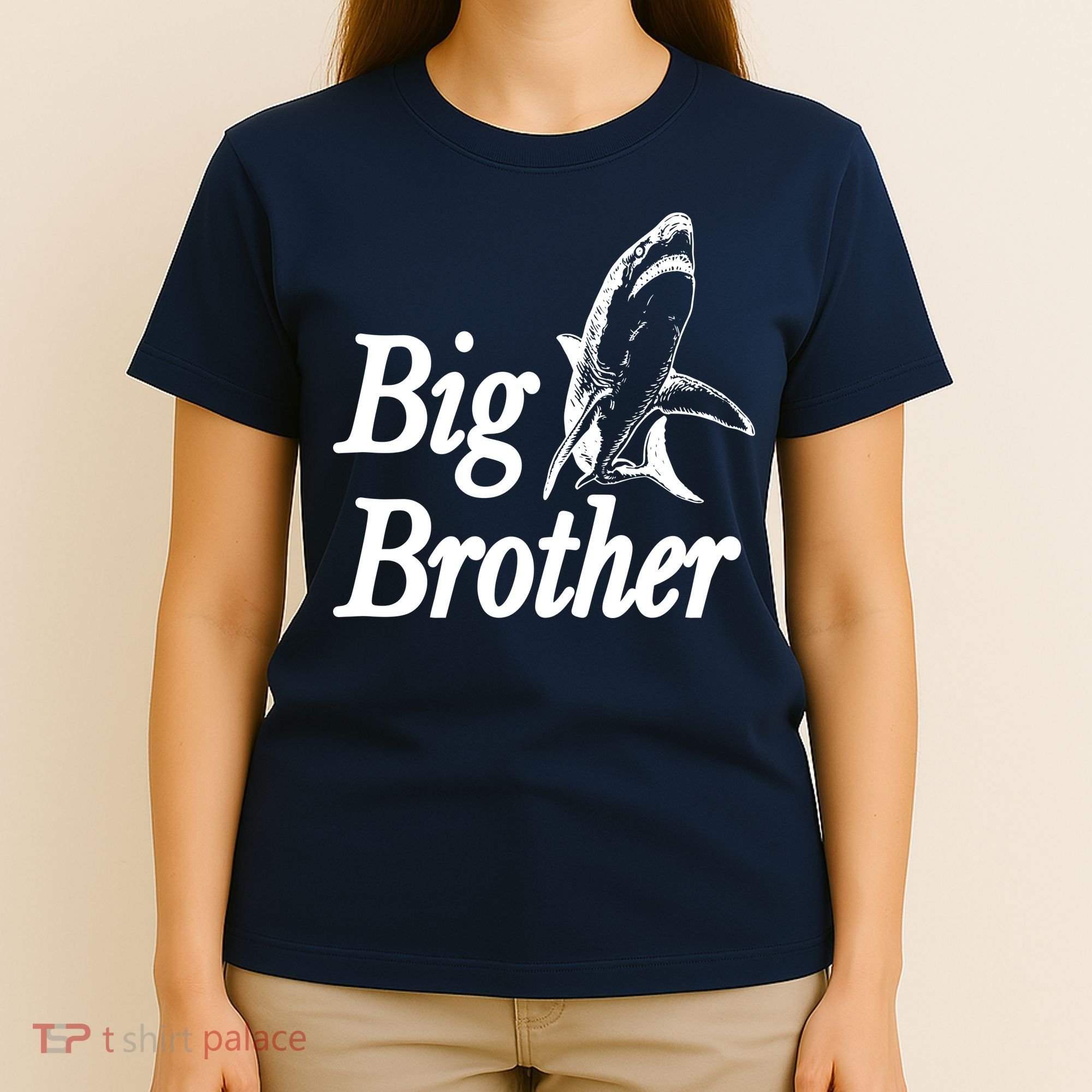Shark Big Brother Logo T-Shirt