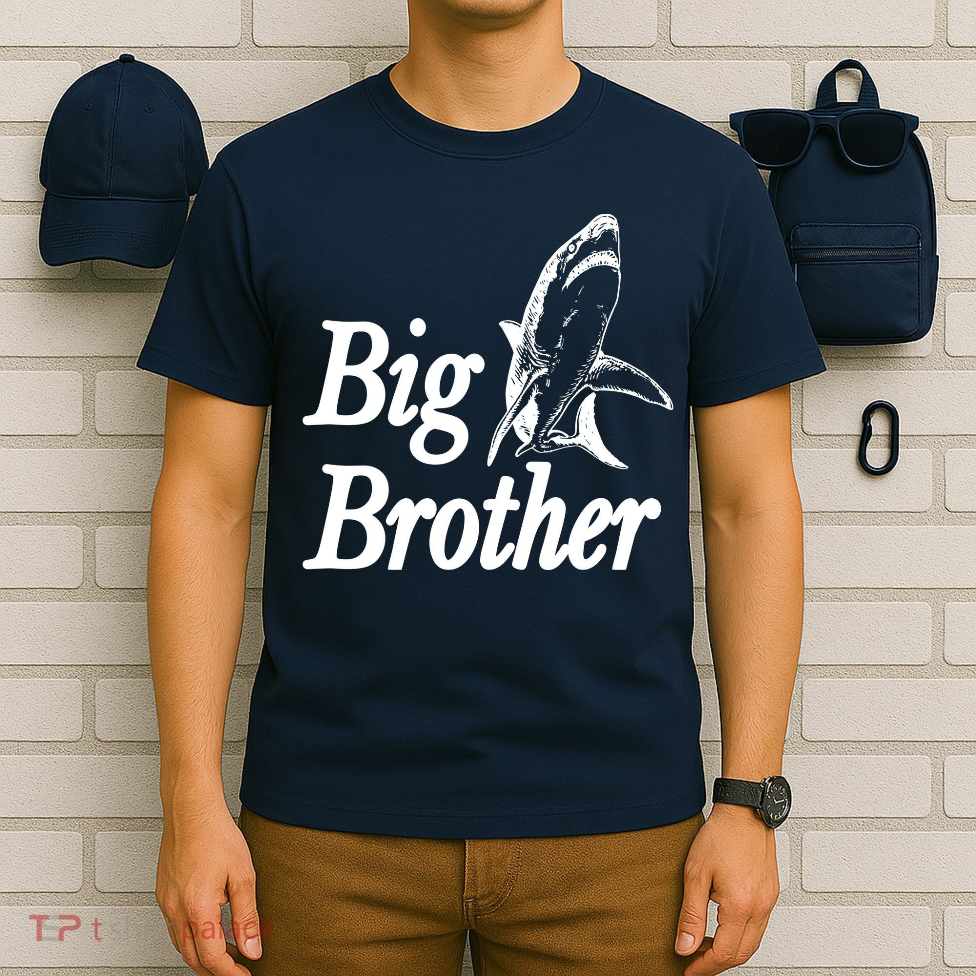 Shark Big Brother Logo T-Shirt