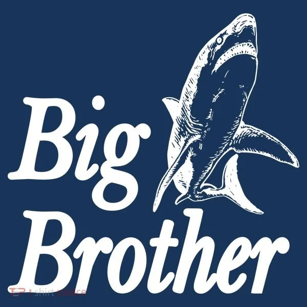 Shark Big Brother Logo Women's Hoodie