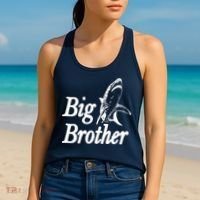 Shark Big Brother Logo Women's Tank Top thumb 2