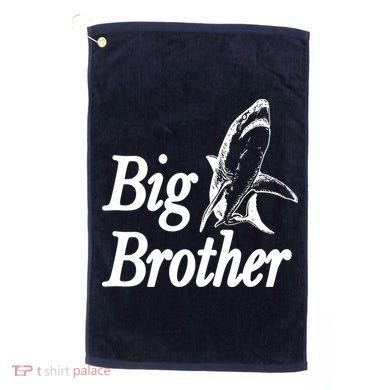 Shark Big Brother Logo Golf Towel