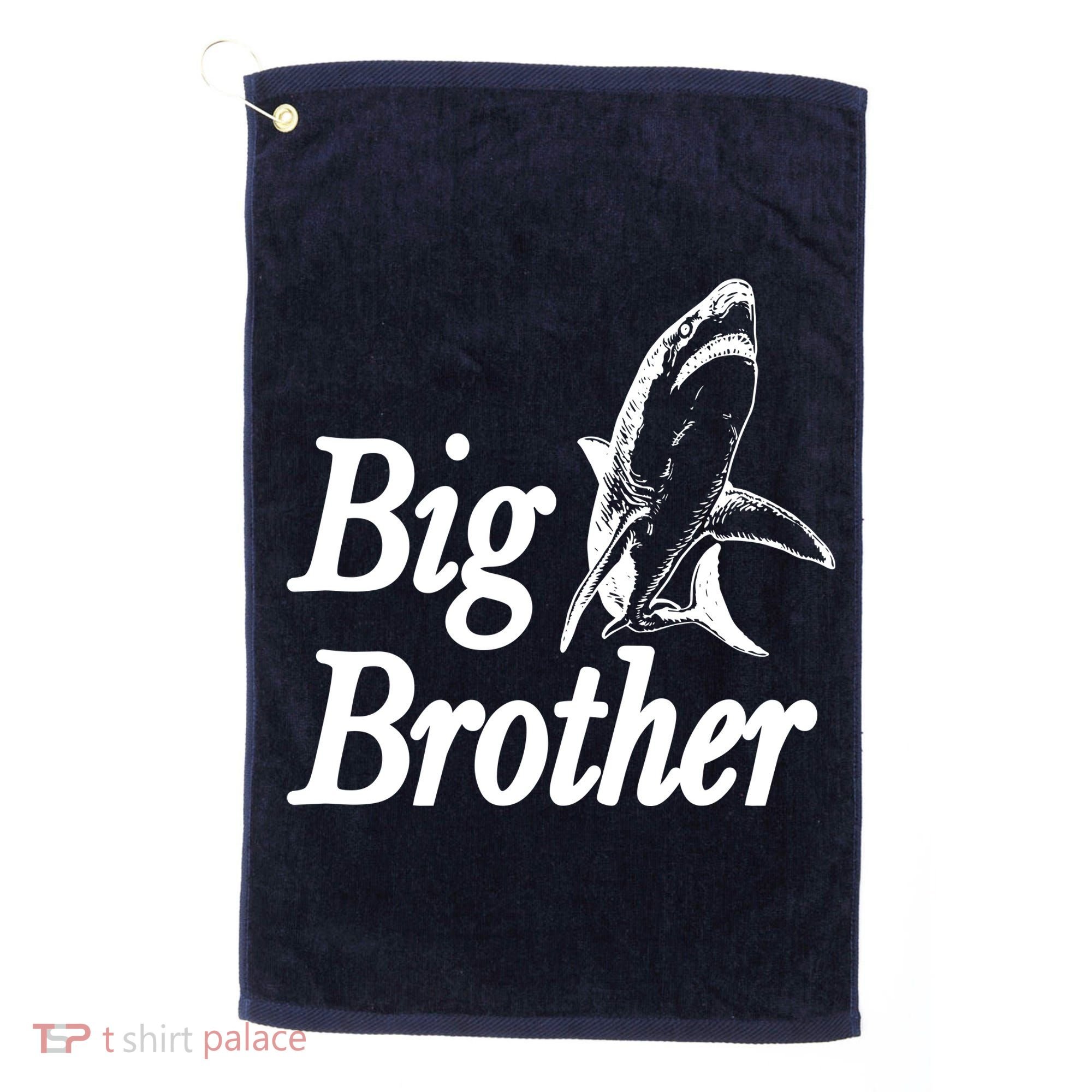 Shark Big Brother Logo Golf Towel
