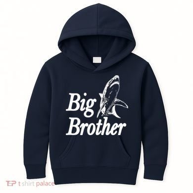 Shark Big Brother Logo Kids Hoodie