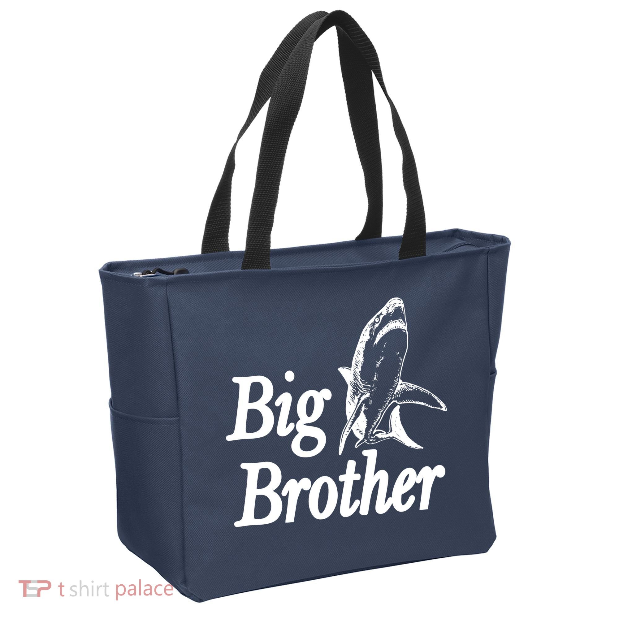 Shark Big Brother Logo Tote Bag