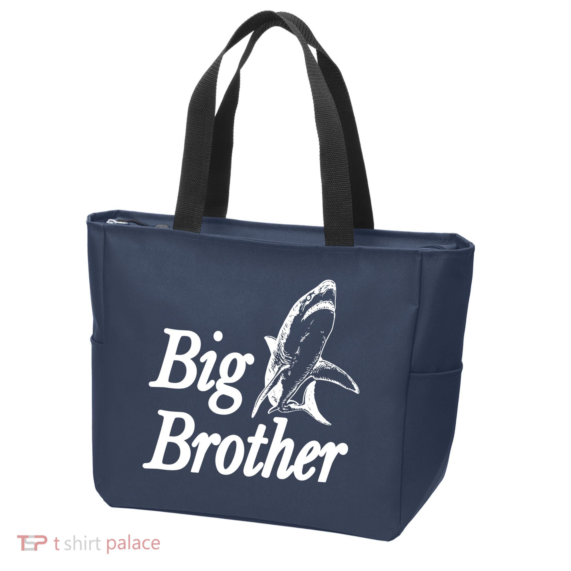 Shark Big Brother Logo Tote Bag