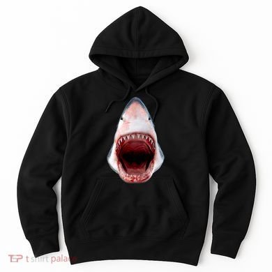 Shark Bite Close Up 3D Hoodie