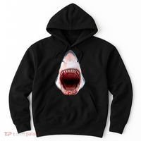 Shark Bite Close Up 3D Hoodie thumb 0