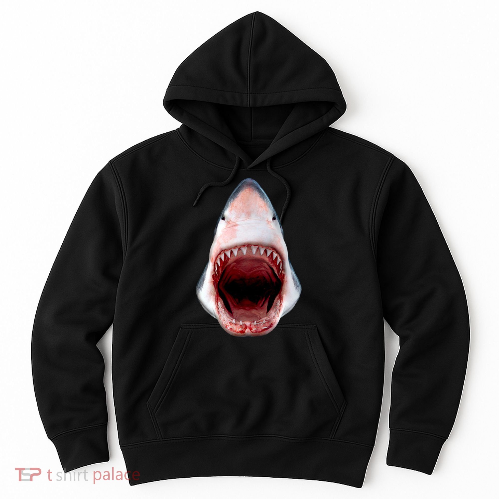 Shark Bite Close Up 3D Hoodie