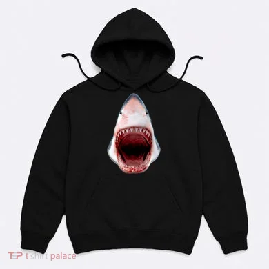 Shark Bite Close Up 3D Hoodie