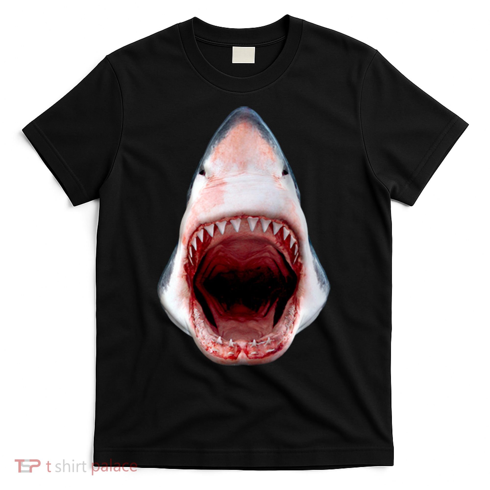 Shark Bite Close Up 3D T-Shirt