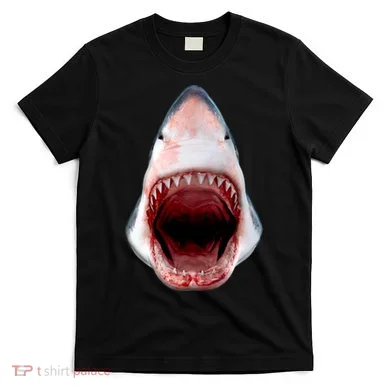 Shark Bite Close Up 3D T-Shirt