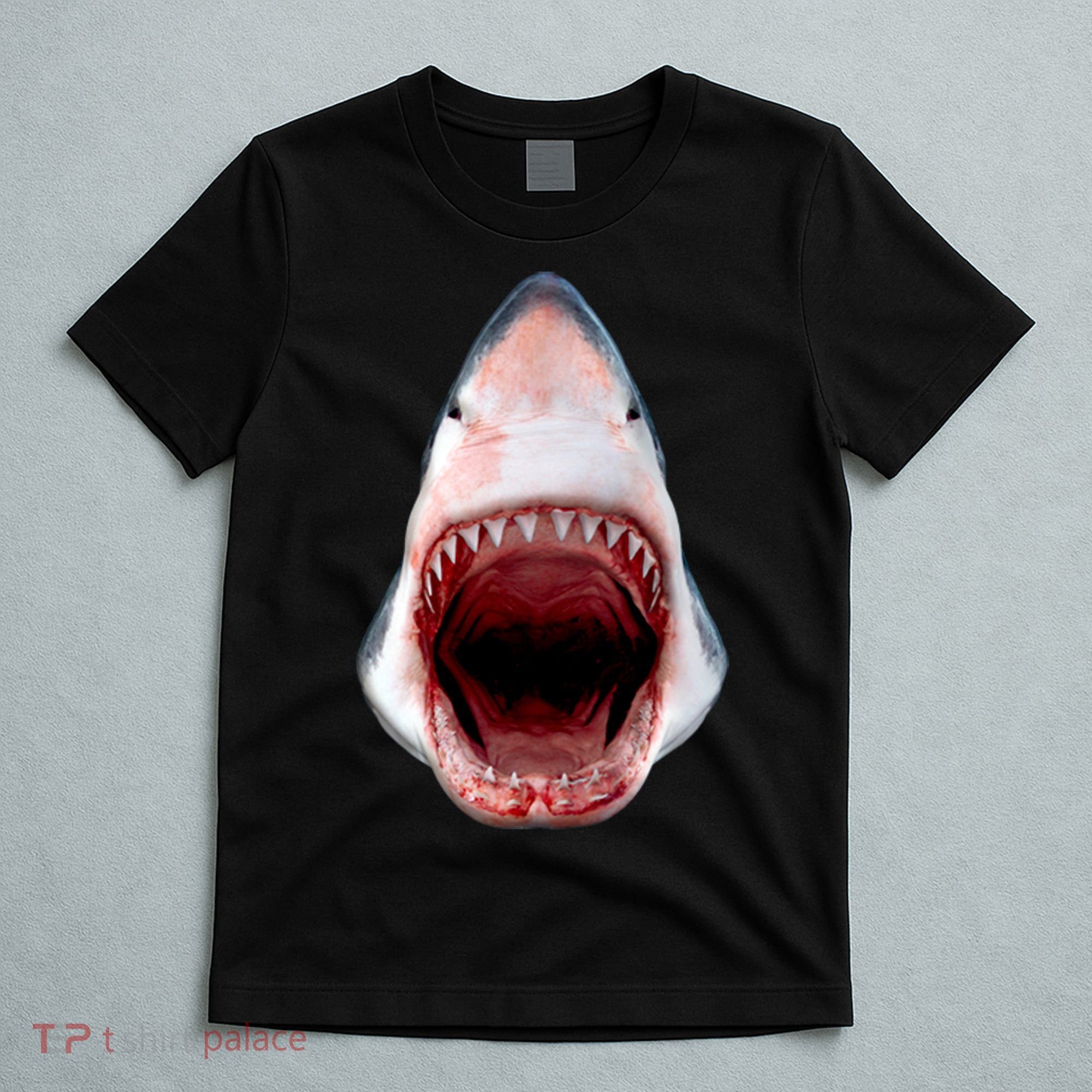 Shark Bite Close Up 3D T-Shirt