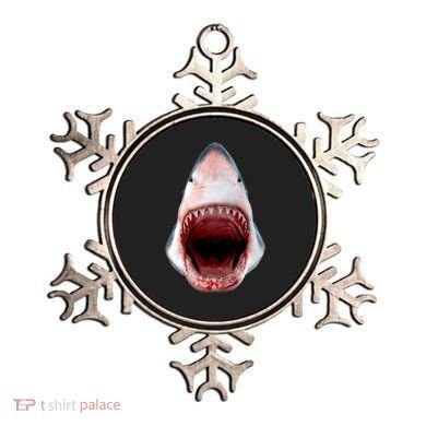 Shark Bite Close Up 3D Ornament