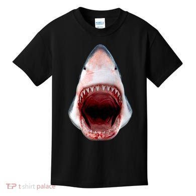 Shark Bite Close Up 3D Kids T-Shirt