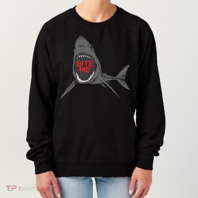 Shark Bite Me Women's Sweatshirt
