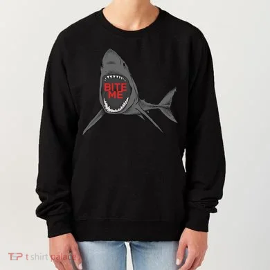 Shark Bite Me Women's Sweatshirt
