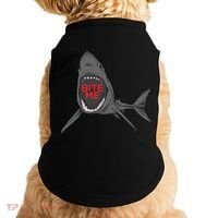 Shark Bite Me Doggie Tank thumb 0
