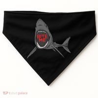 Shark Bite Me USA-Made Doggie Bandana thumb 0