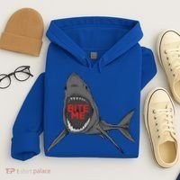 Shark Bite Me Hoodie thumb 4