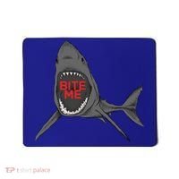 Shark Bite Me Mousepad thumb 0