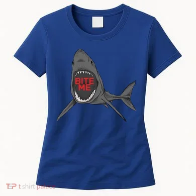 Shark Bite Me Women's T-Shirt