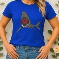 Shark Bite Me Women's T-Shirt thumb 2