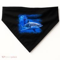 Shark Cage USA-Made Doggie Bandana thumb 0