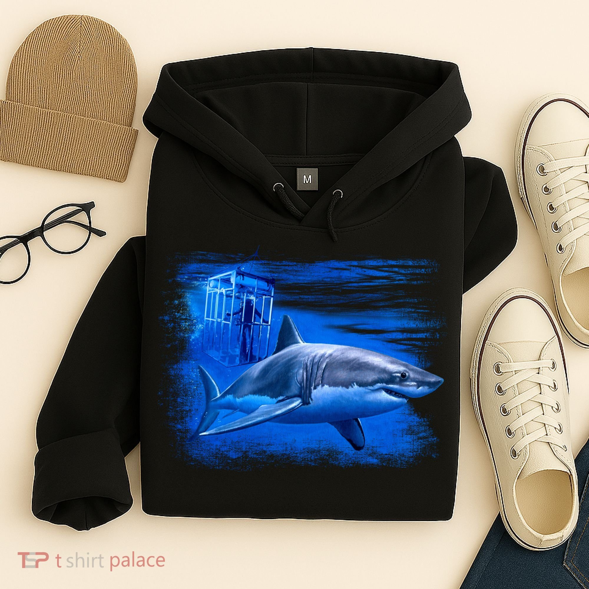 Shark Cage Hoodie
