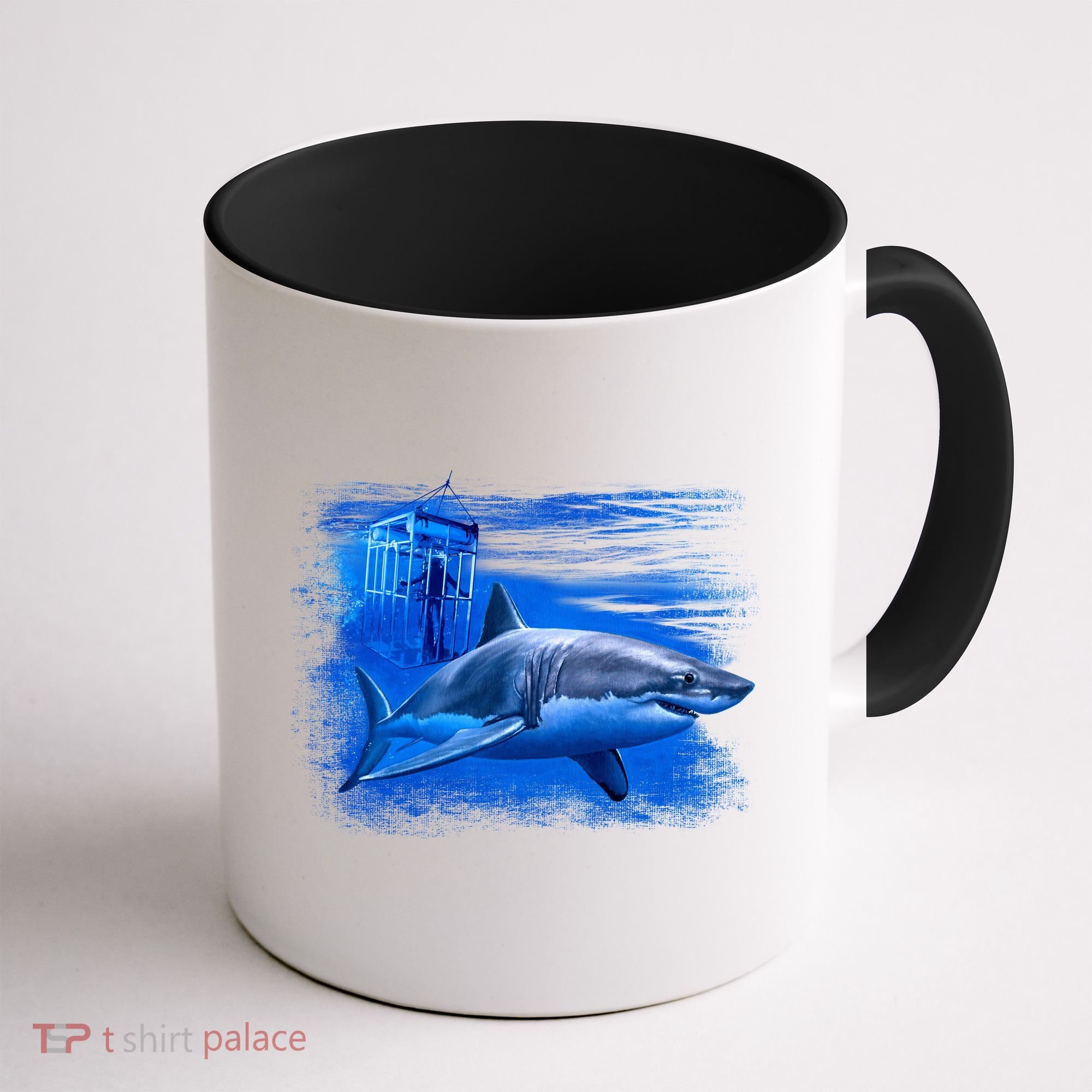 Shark Cage Coffee Mug