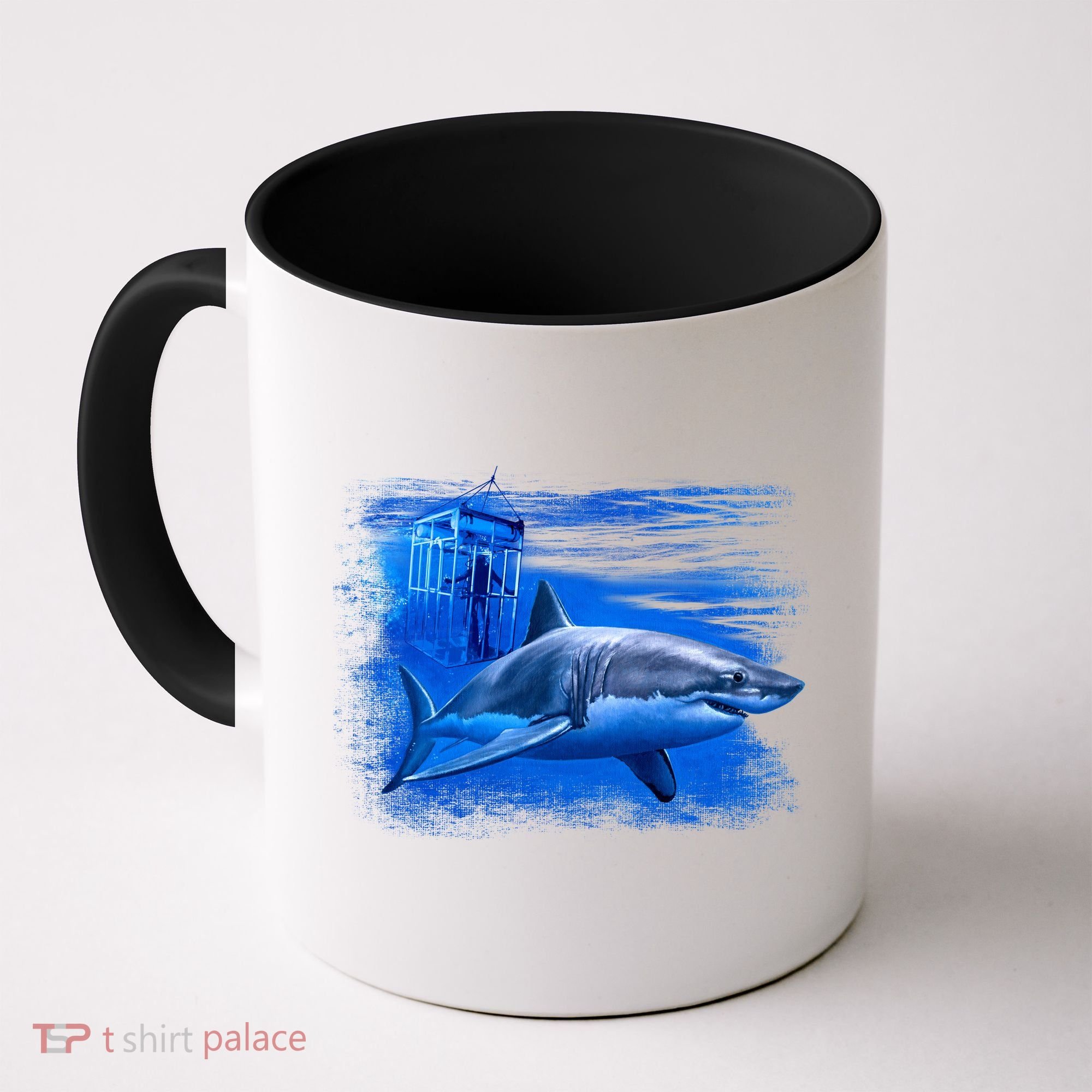 Shark Cage Coffee Mug