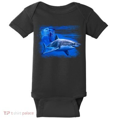 Shark Cage Baby Bodysuit
