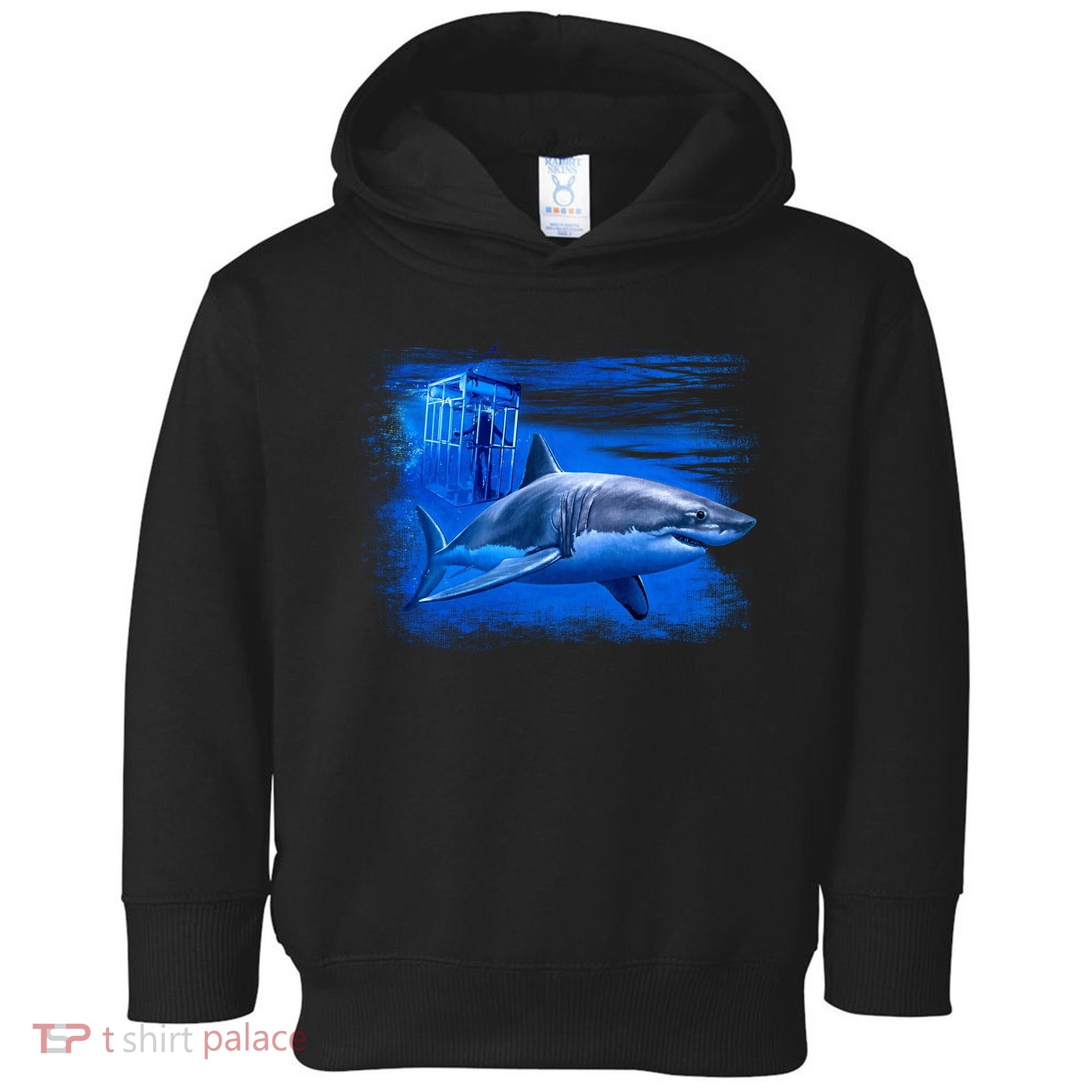 Shark Cage Toddler Hoodie