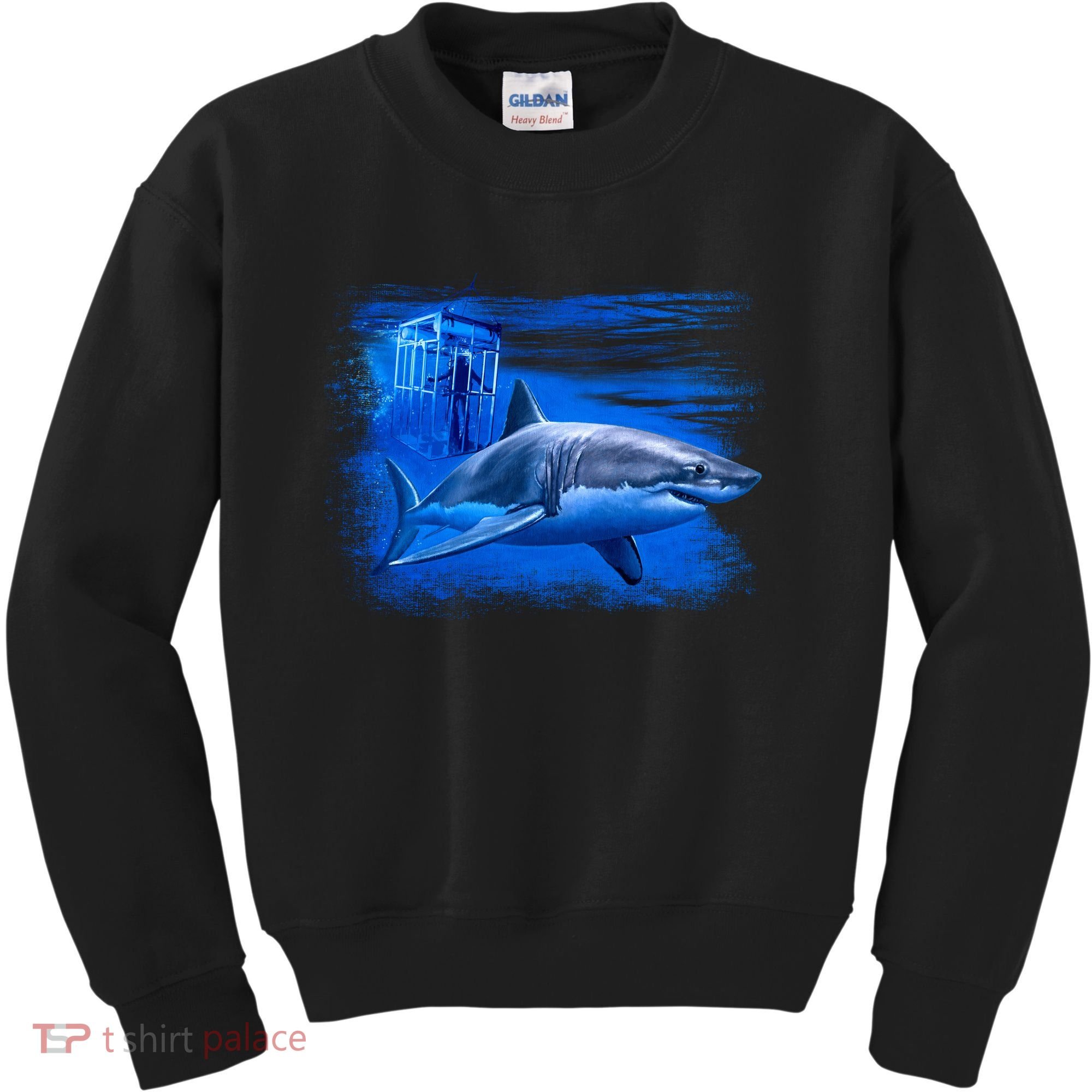 Shark Cage Kids Sweatshirt