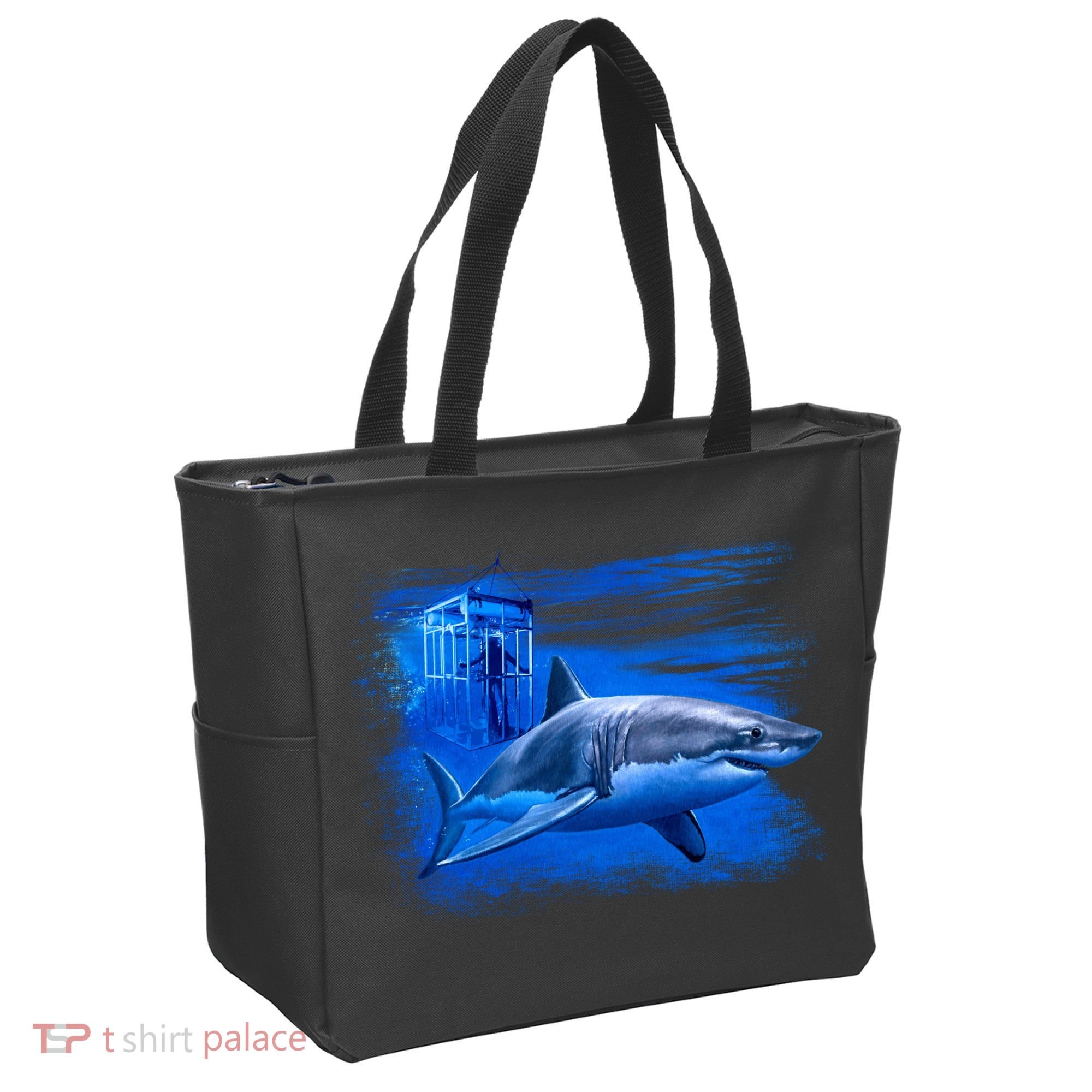 Shark Cage Tote Bag