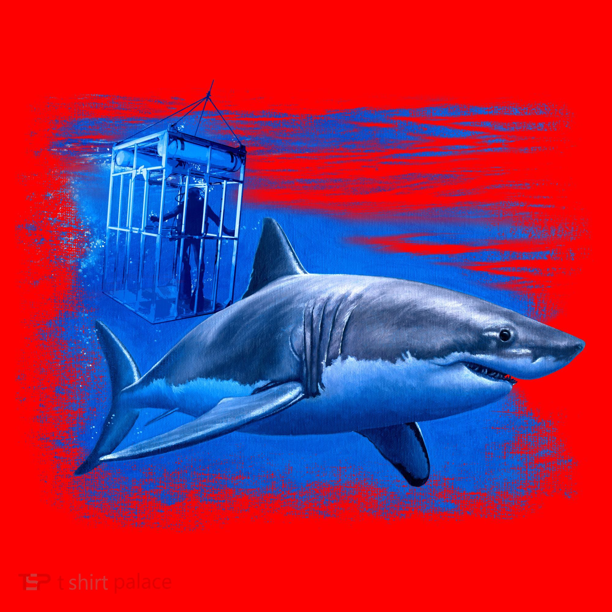 Shark Cage Santa Hat