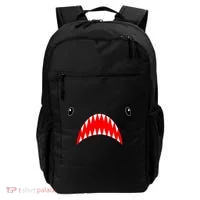 Shark Face Teeth Big Week Costume Backpack thumb 0