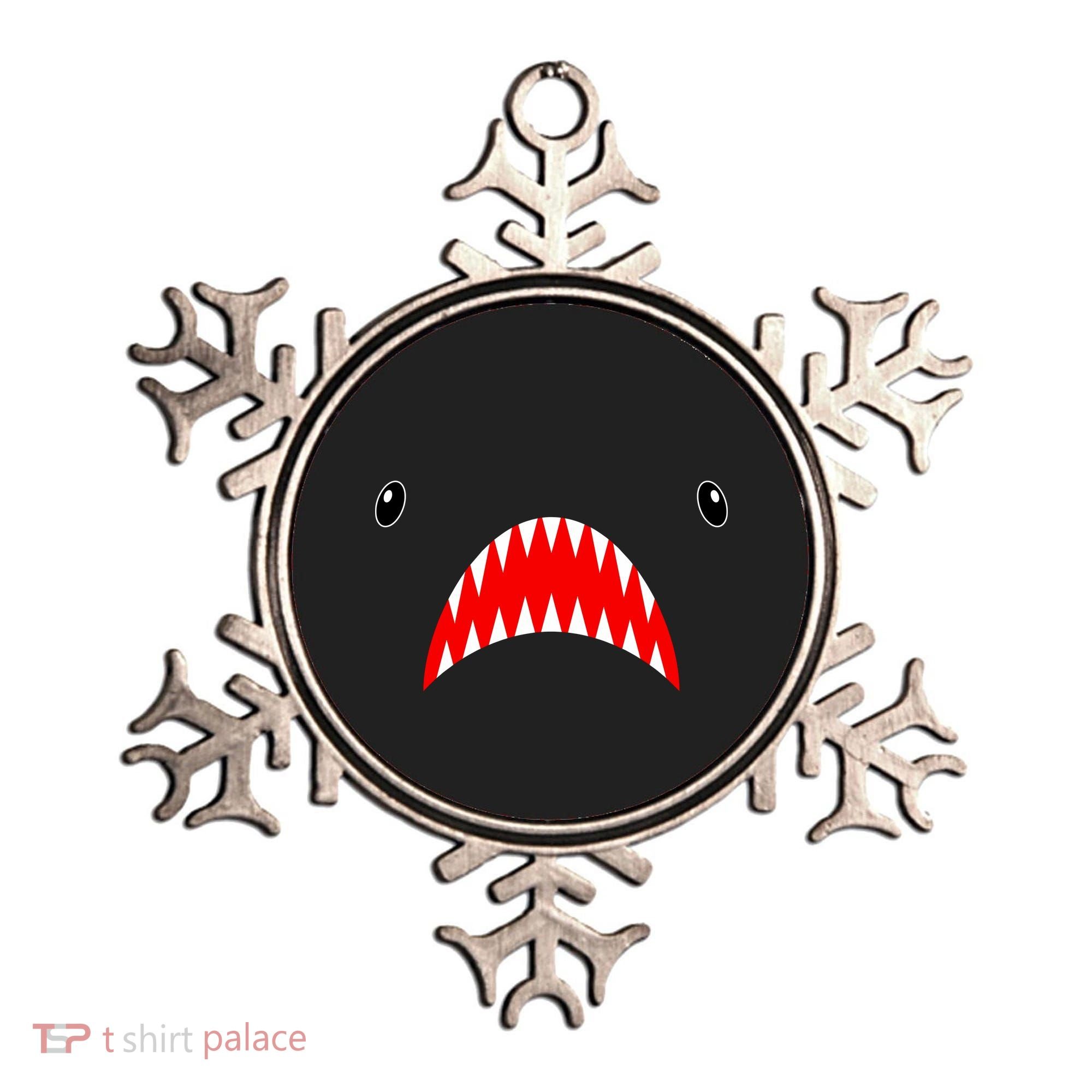Shark Face Teeth Big Week Costume Ornament