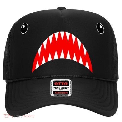 Shark Face Teeth Big Week Costume Hat
